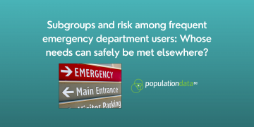 Dr. Jessica Moe leads a research study to identify clinical subgroups of low-risk frequent users